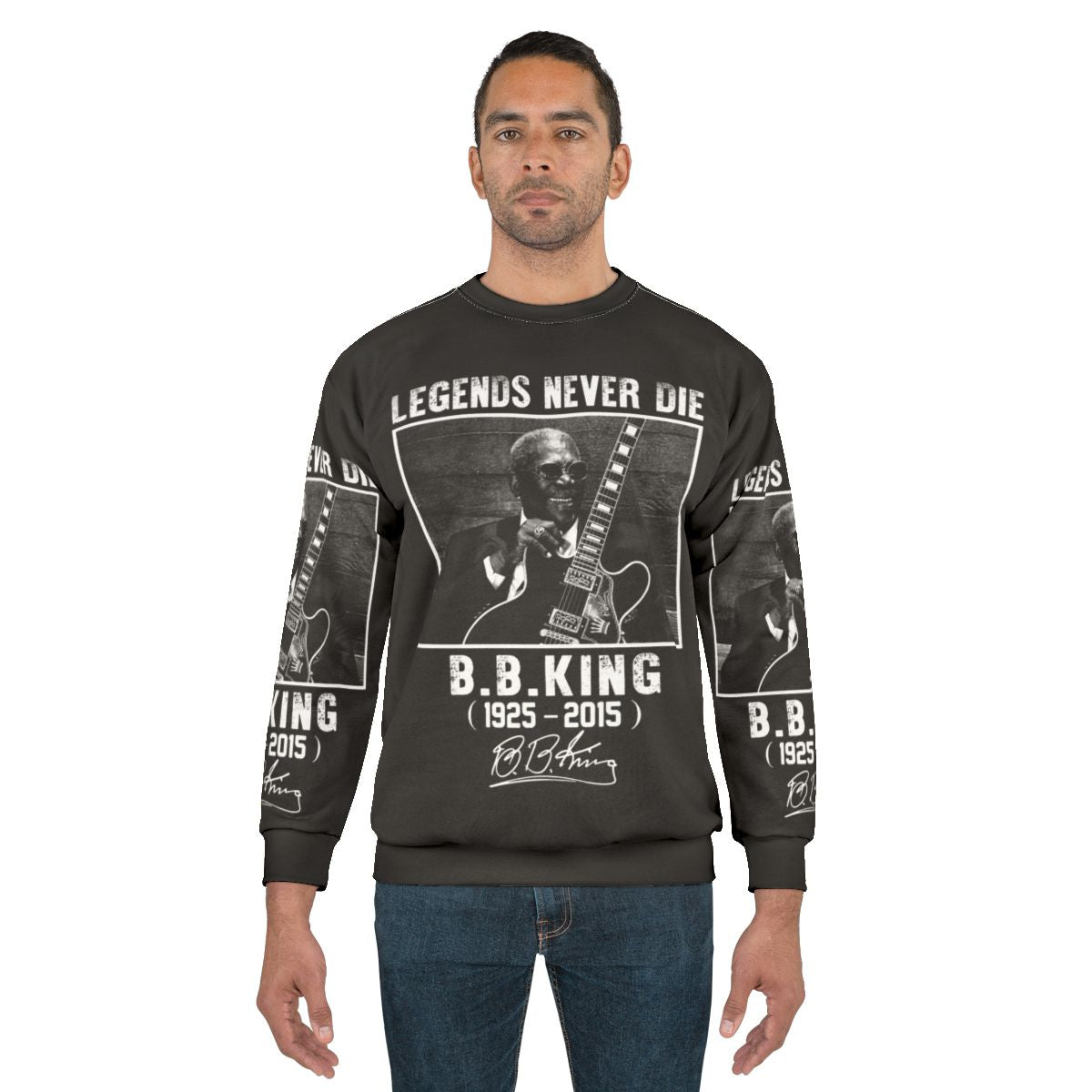 BB King "Legends Never Die" Sweatshirt