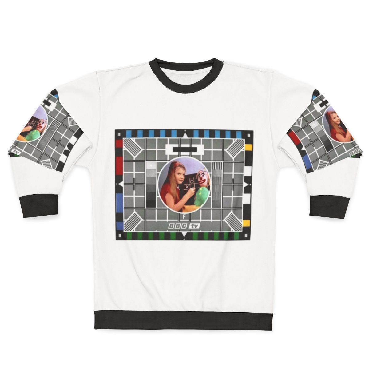 Classic BBC Test Card Retro Sweatshirt