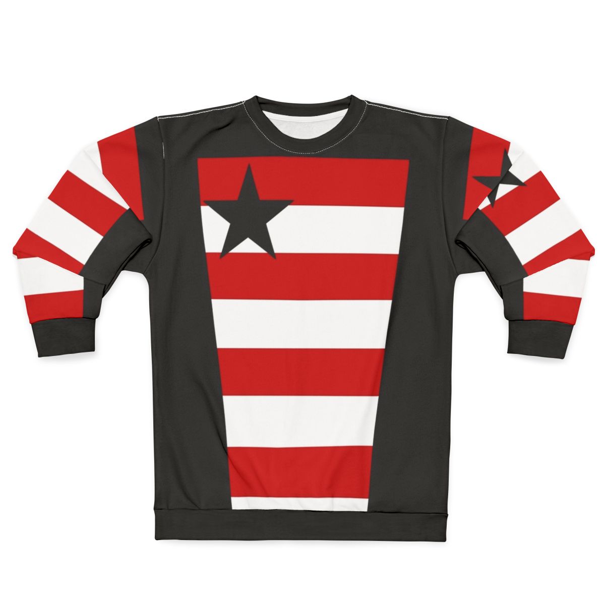 Classic US Agent Sweatshirt with Captain America Inspired Design