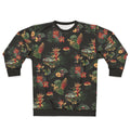 Jurassic themed sweatshirt with dinosaur print design