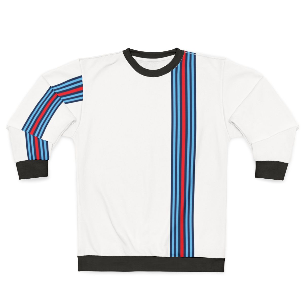Vintage Racing Stripes Sweatshirt for Classic Car Enthusiasts