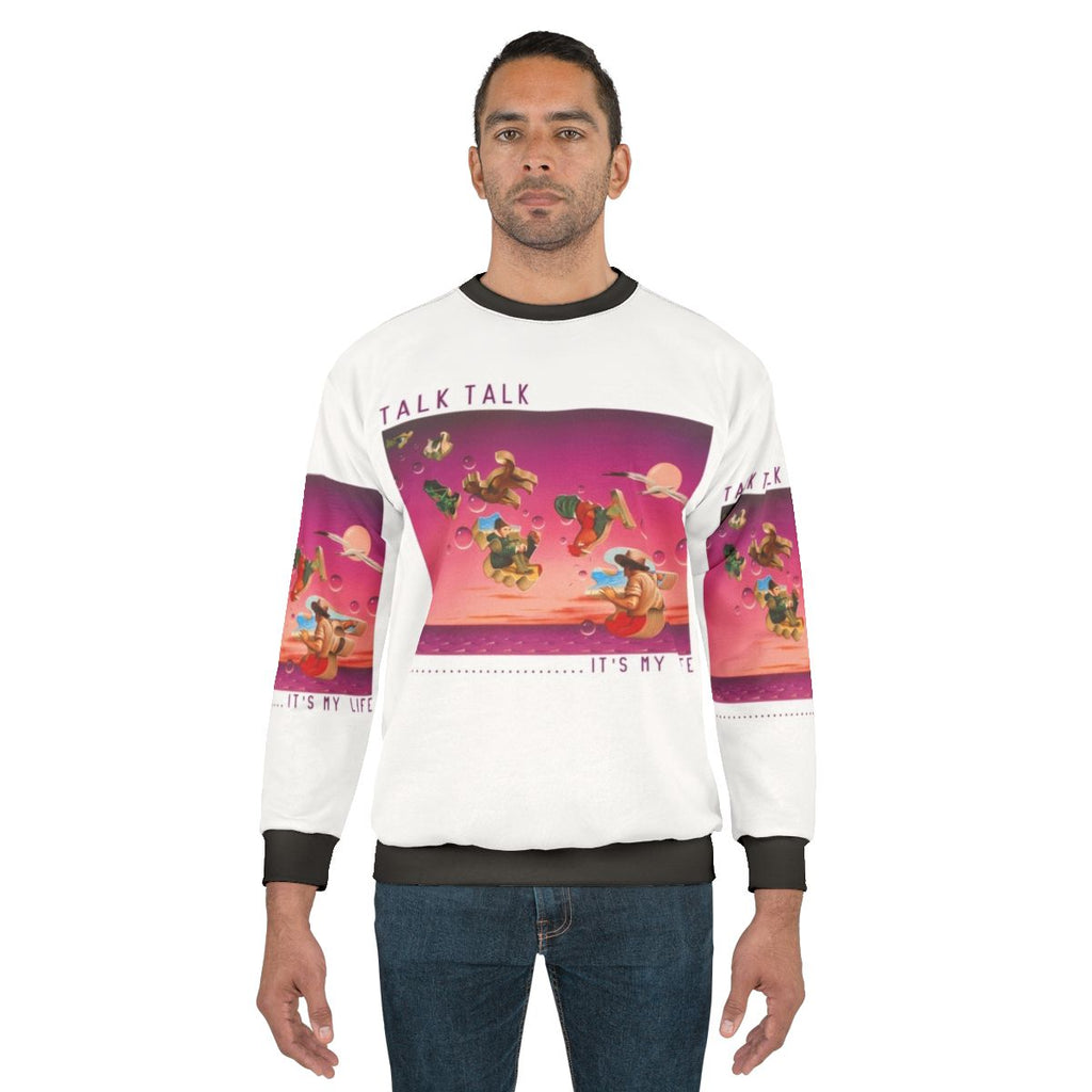 Vintage Classic Rock Music Sweatshirt with Talk Talk Spirit of Eden
