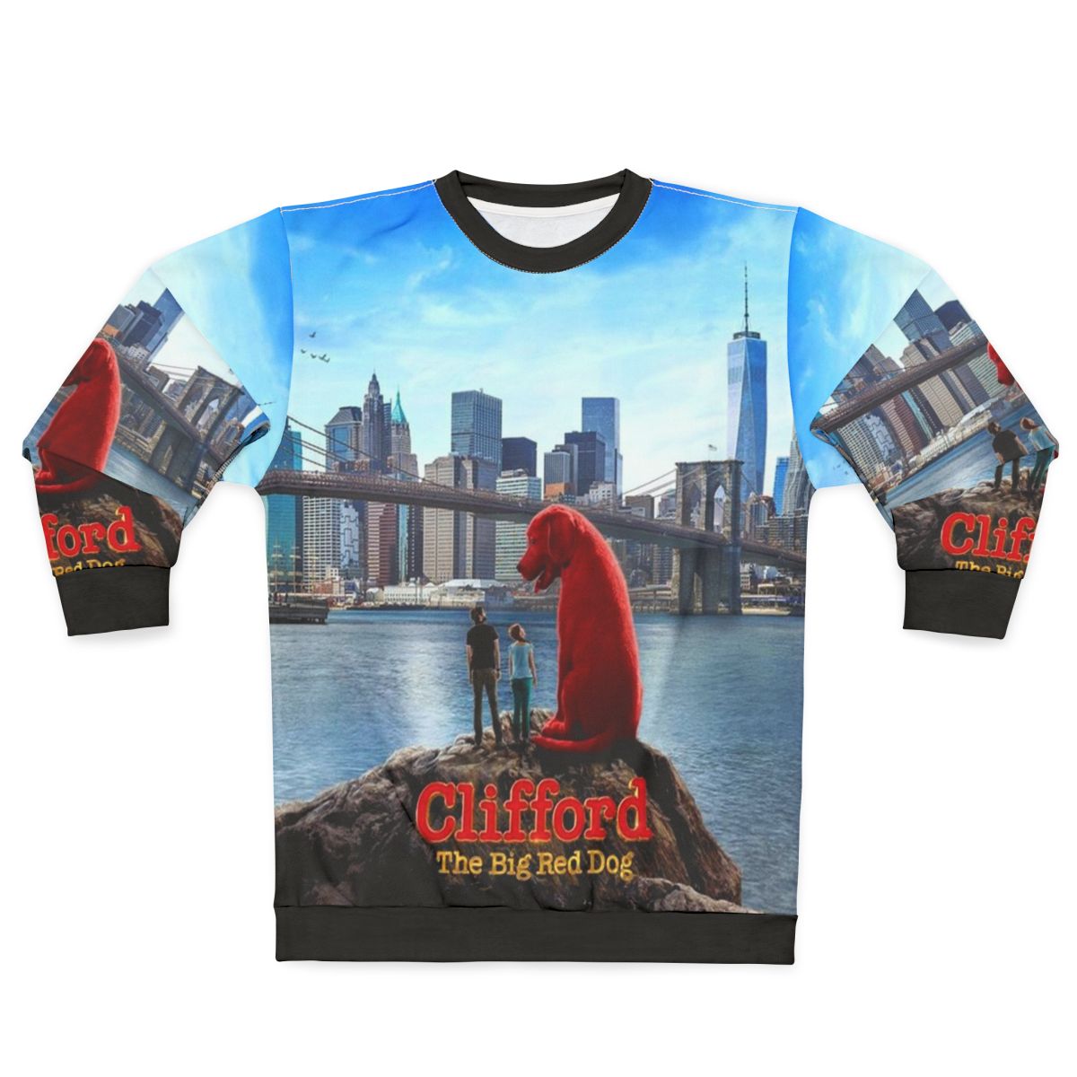 Clifford the Big Red Dog kids sweatshirt