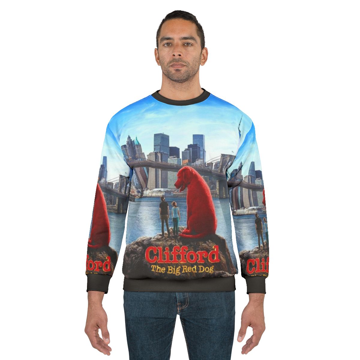 Clifford the Big Red Dog kids sweatshirt