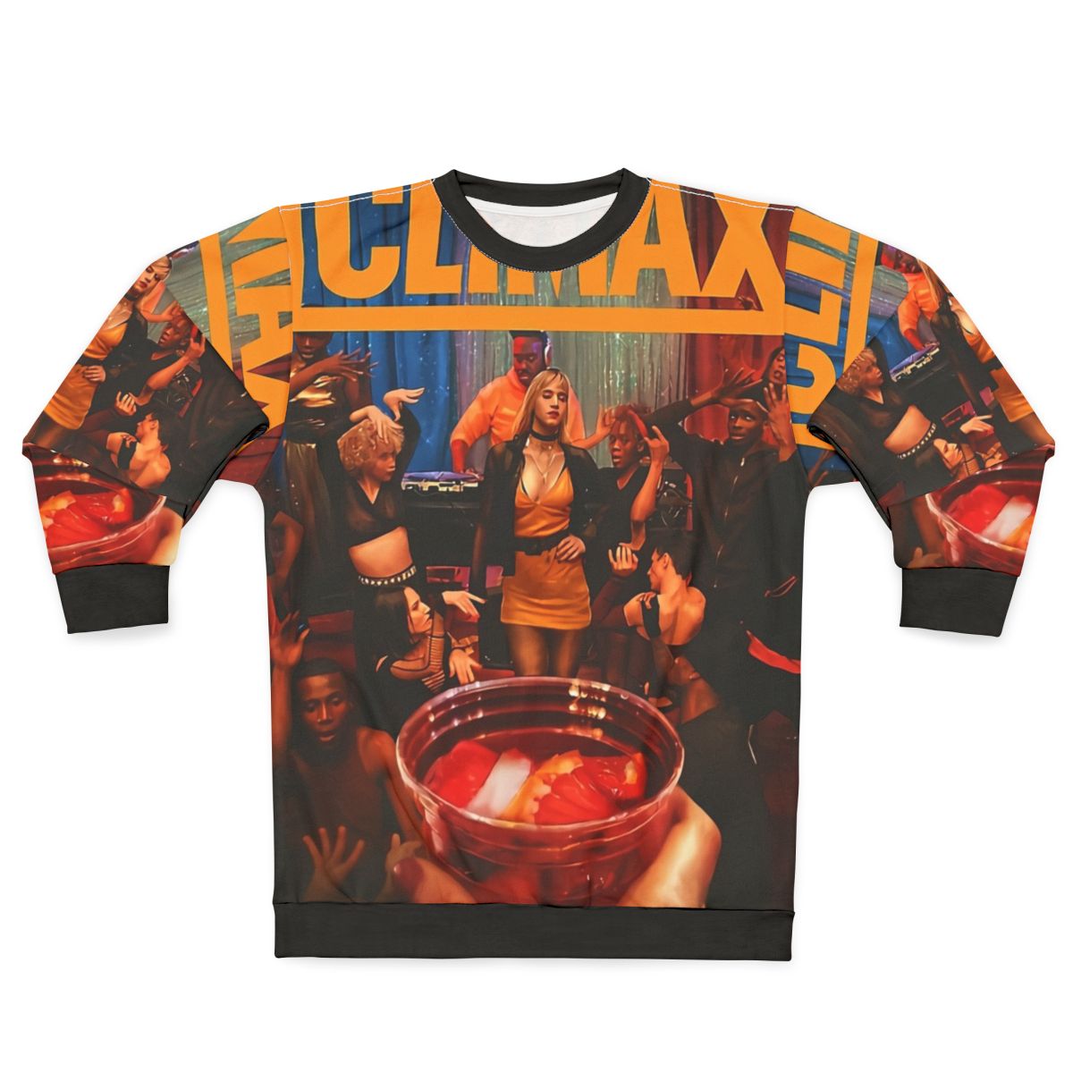 Climax Art Sweatshirt featuring movie and cinema inspired graphic design