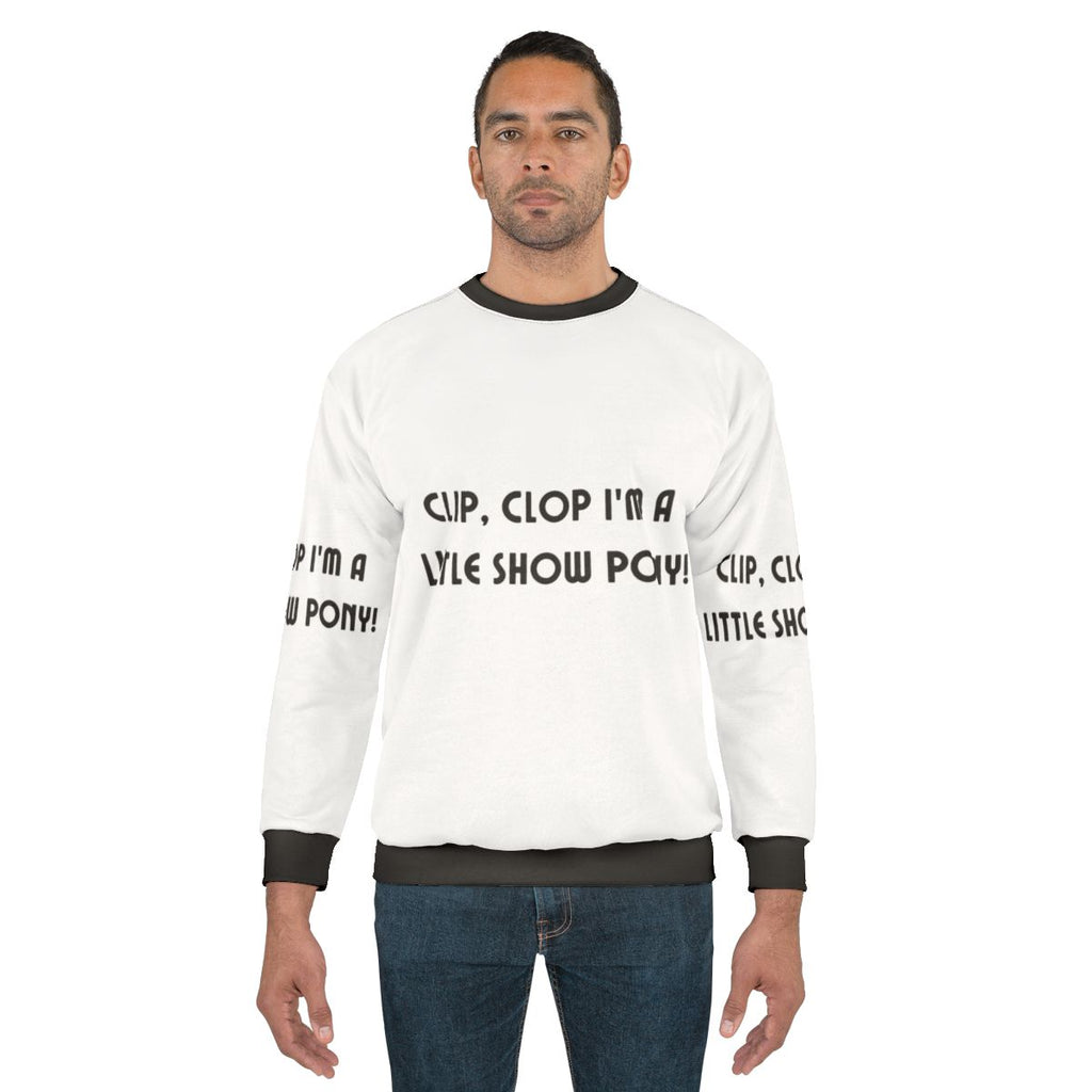 Show Pony Clip Clop Sweatshirt with Big Mouth Netflix Characters