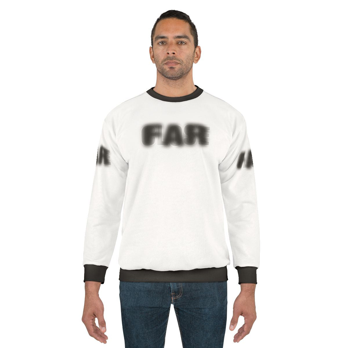 Close Far Optical Illusion Sweatshirt