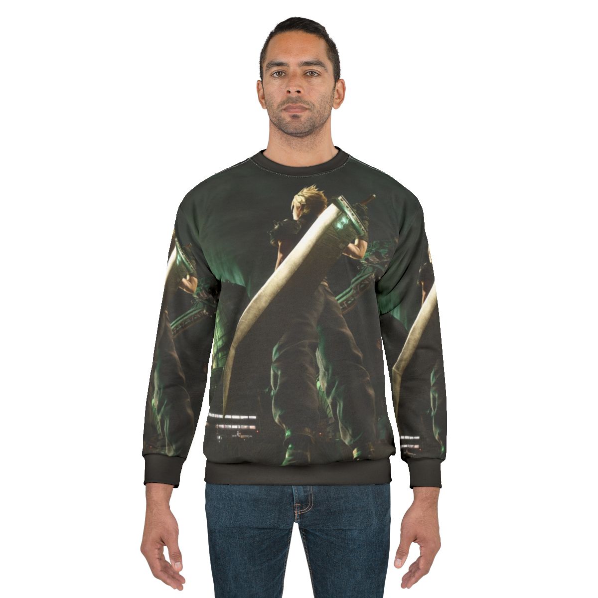 Cloud Strife Final Fantasy VII Remake Sweatshirt