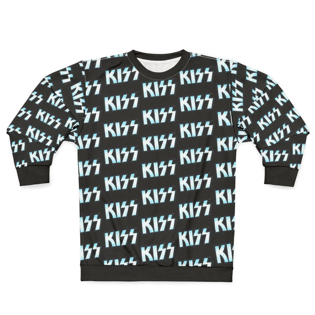 Kiss The Band Clouds Blue Sky Sweatshirt