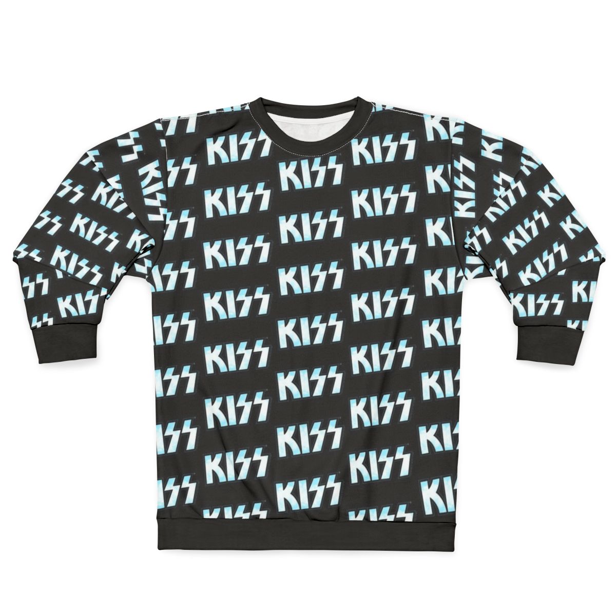 Kiss The Band Clouds Blue Sky Sweatshirt