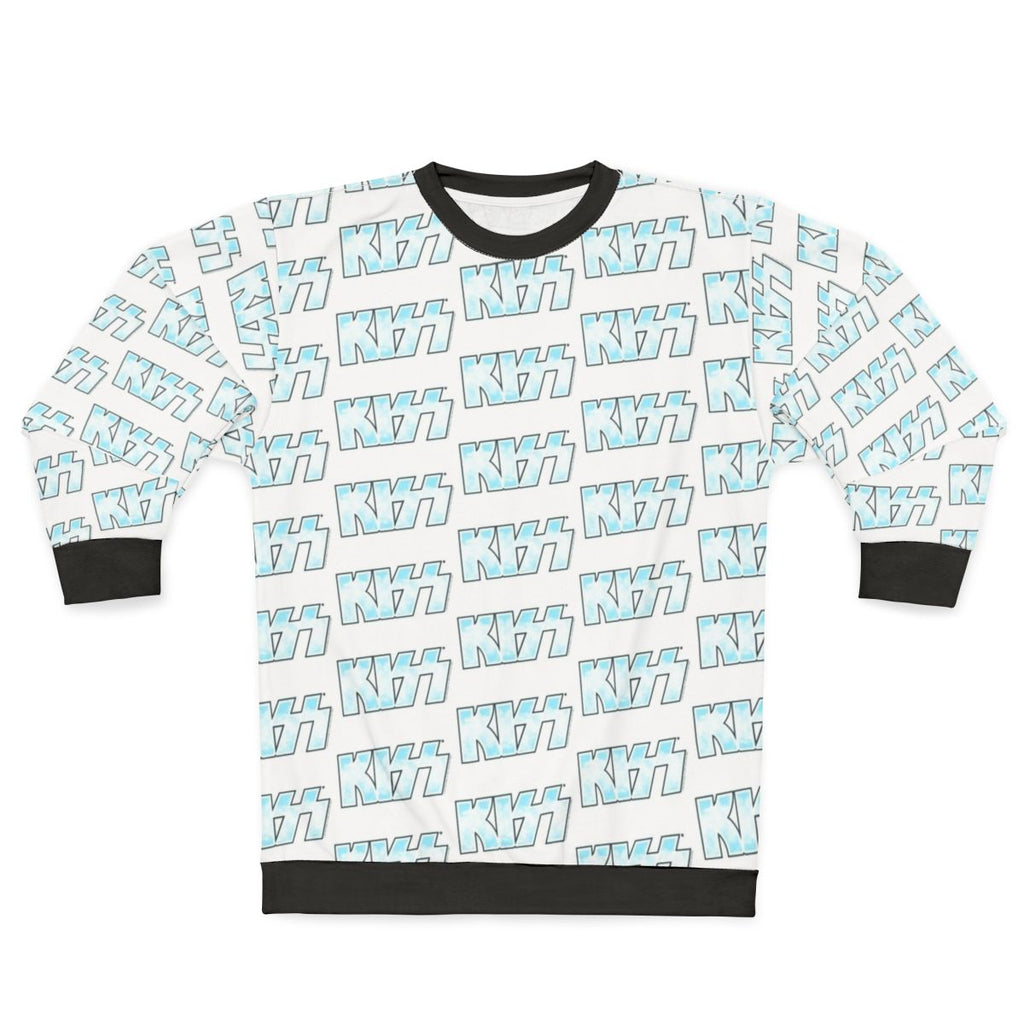Kiss the Band Blue Sky Clouds Sweatshirt