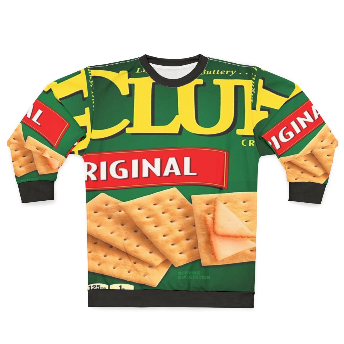 Crackers Sweatshirt with Graphic Design