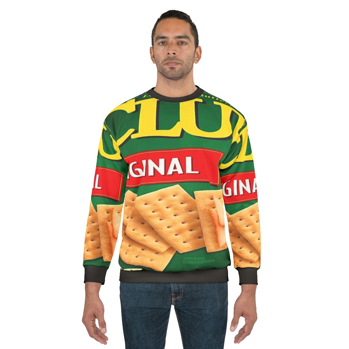 Crackers Sweatshirt with Graphic Design