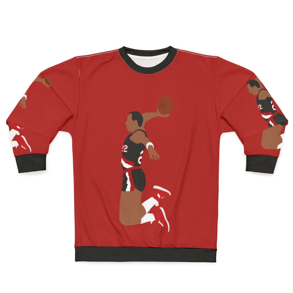 Clyde Drexler Dunk Basketball Sweatshirt