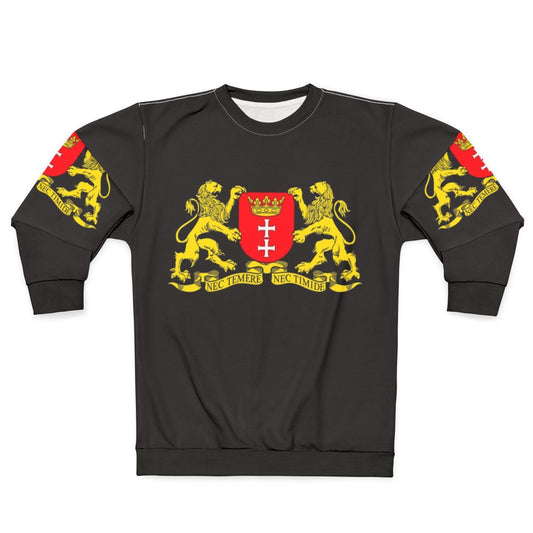 Gdansk Poland Coat of Arms Sweatshirt
