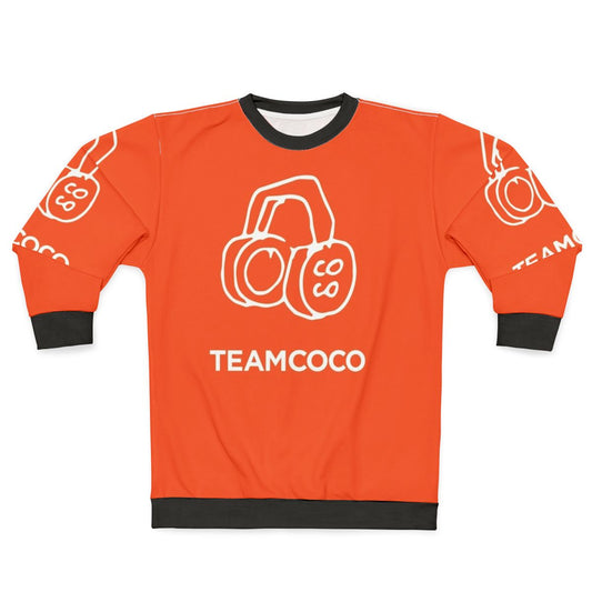 Conan O'Brien Team Coco Doodle Whiteout Sweatshirt