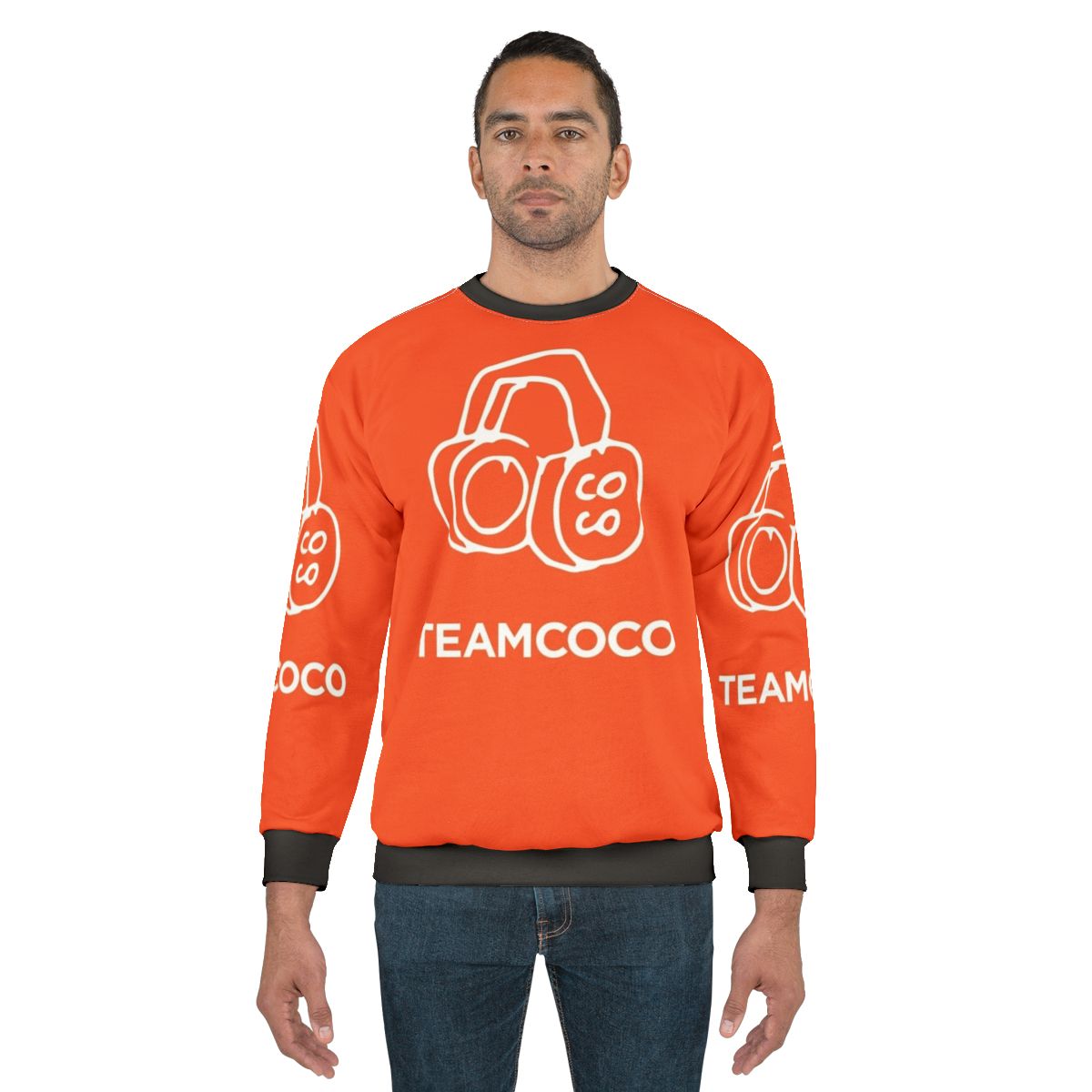 Conan O'Brien Team Coco Doodle Whiteout Sweatshirt