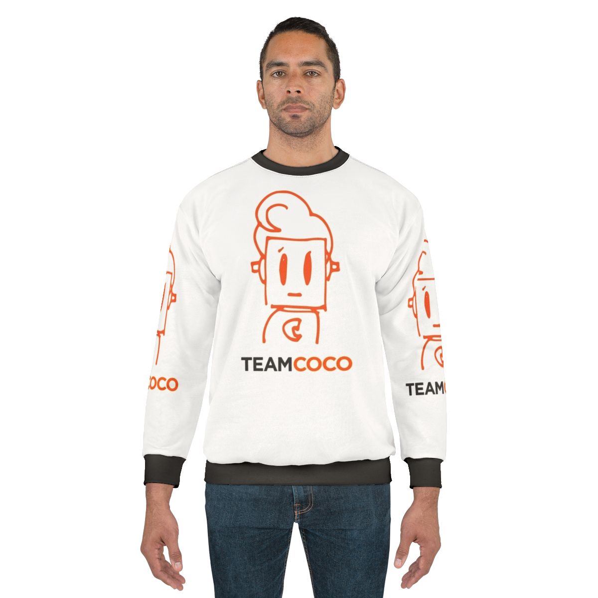 Coco Robot Doodle Sweatshirt featuring Conan Obrien