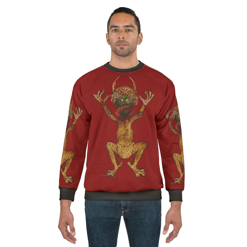 Codex Gigas Devil Sweatshirt