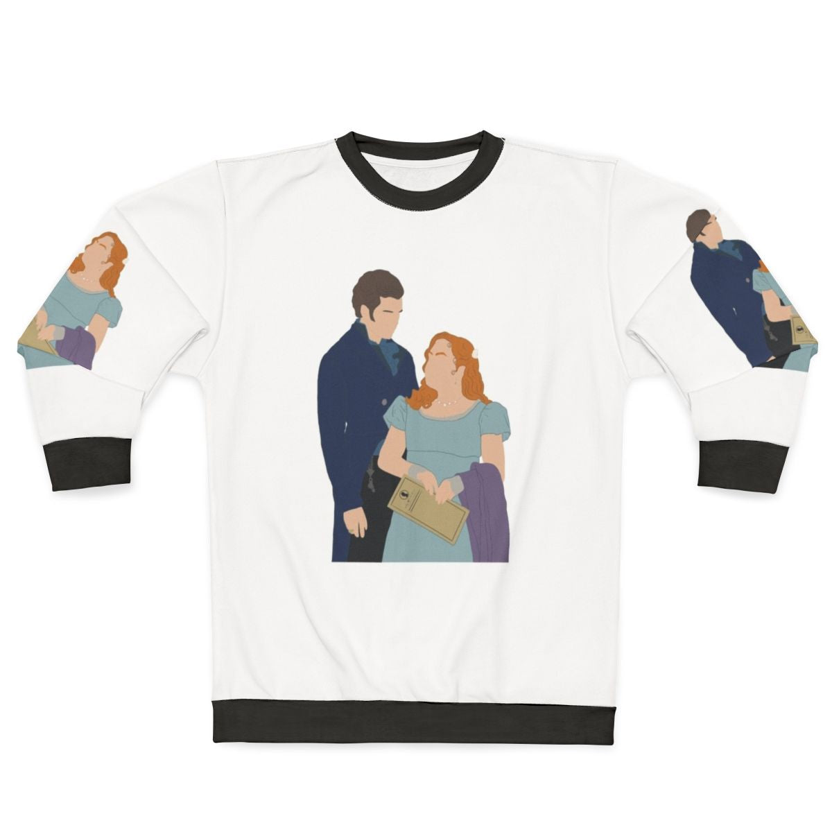 Colin Bridgerton and Penelope Featherington Couple Sweatshirt