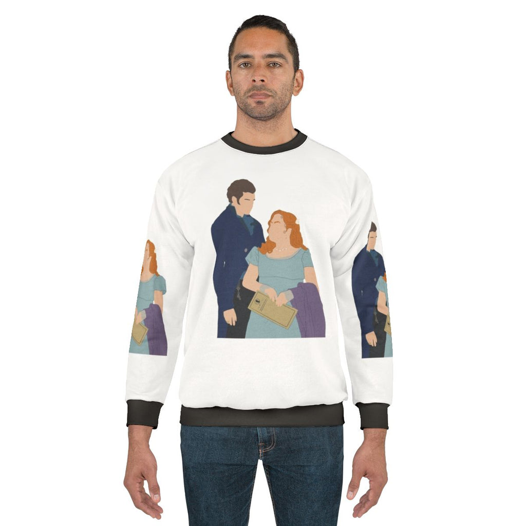 Colin Bridgerton and Penelope Featherington Couple Sweatshirt
