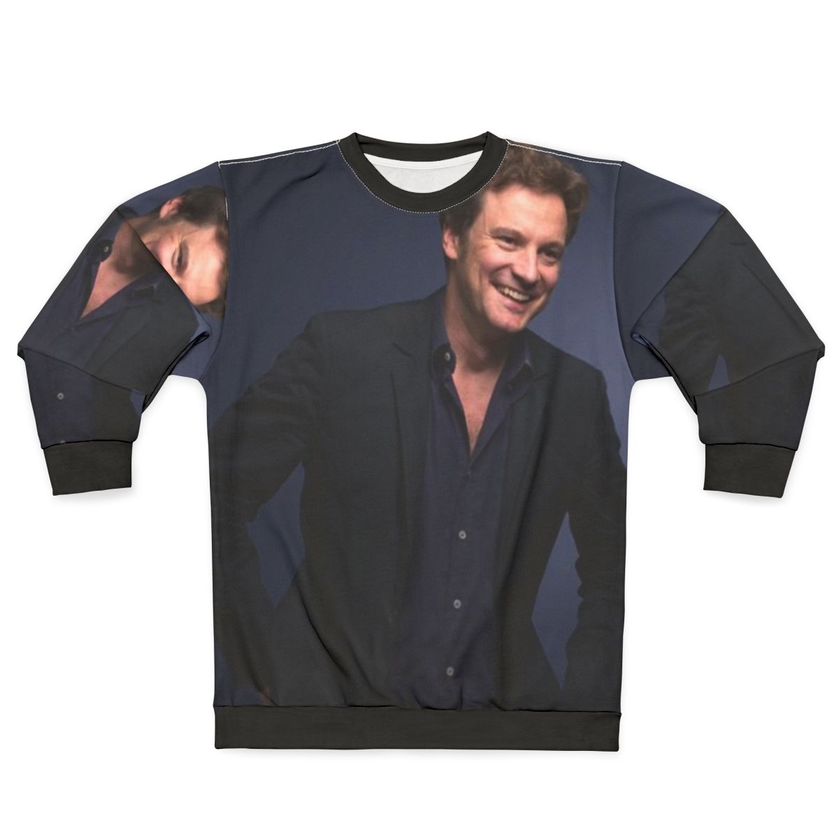 Colin Firth Sweatshirt - Iconic British Actor Portrait