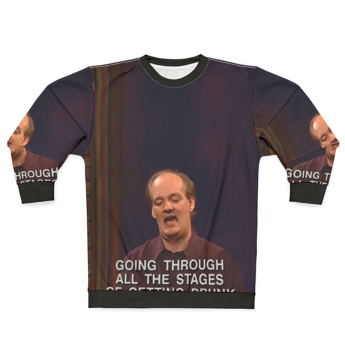 Colin Mochrie drunk comedy sweatshirt