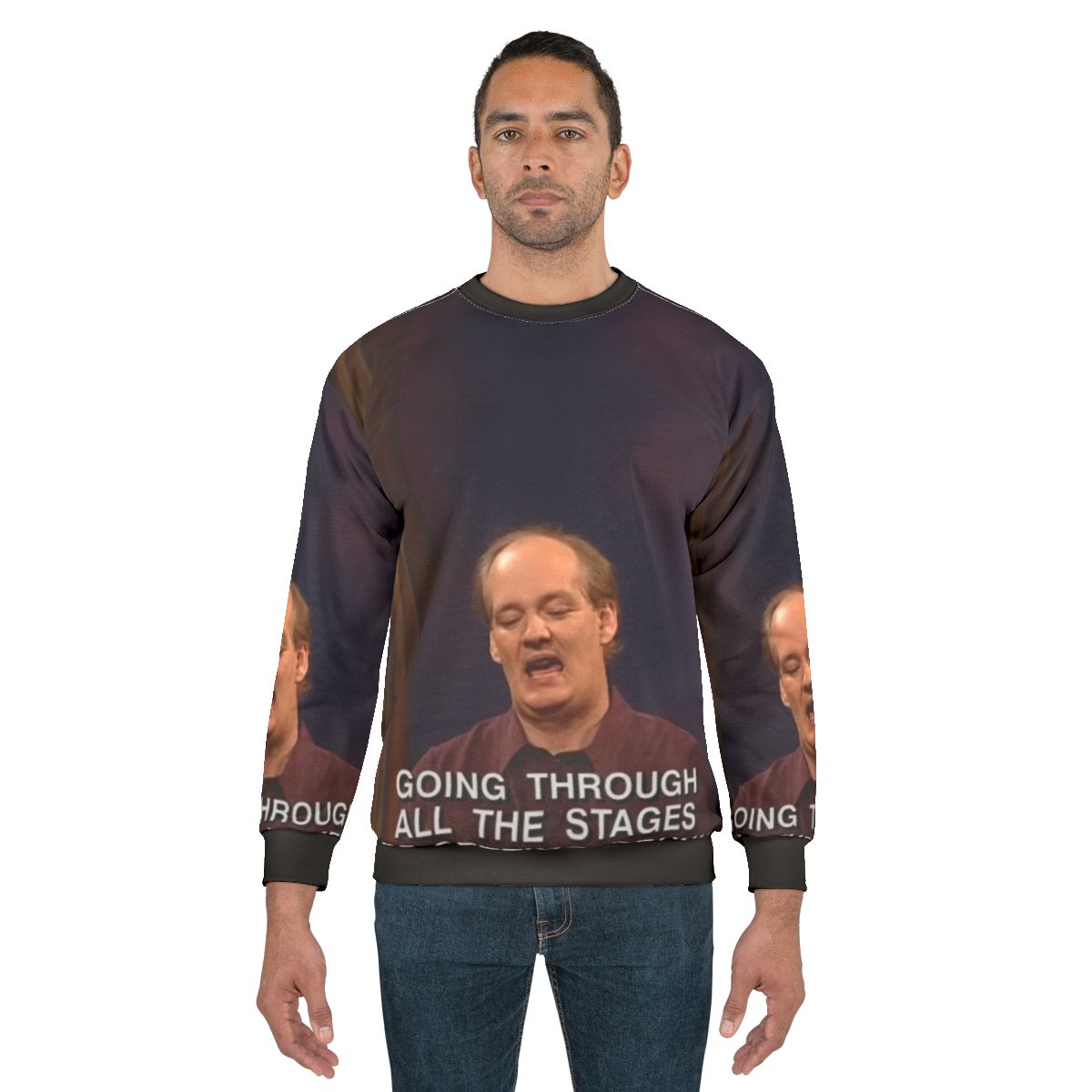 Colin Mochrie drunk comedy sweatshirt