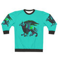 Colorful abstract griffin silhouette sweatshirt