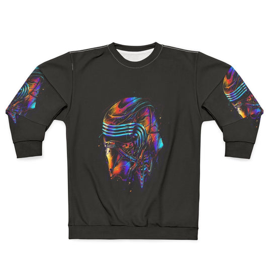 Colorful sci-fi galactic sweatshirt