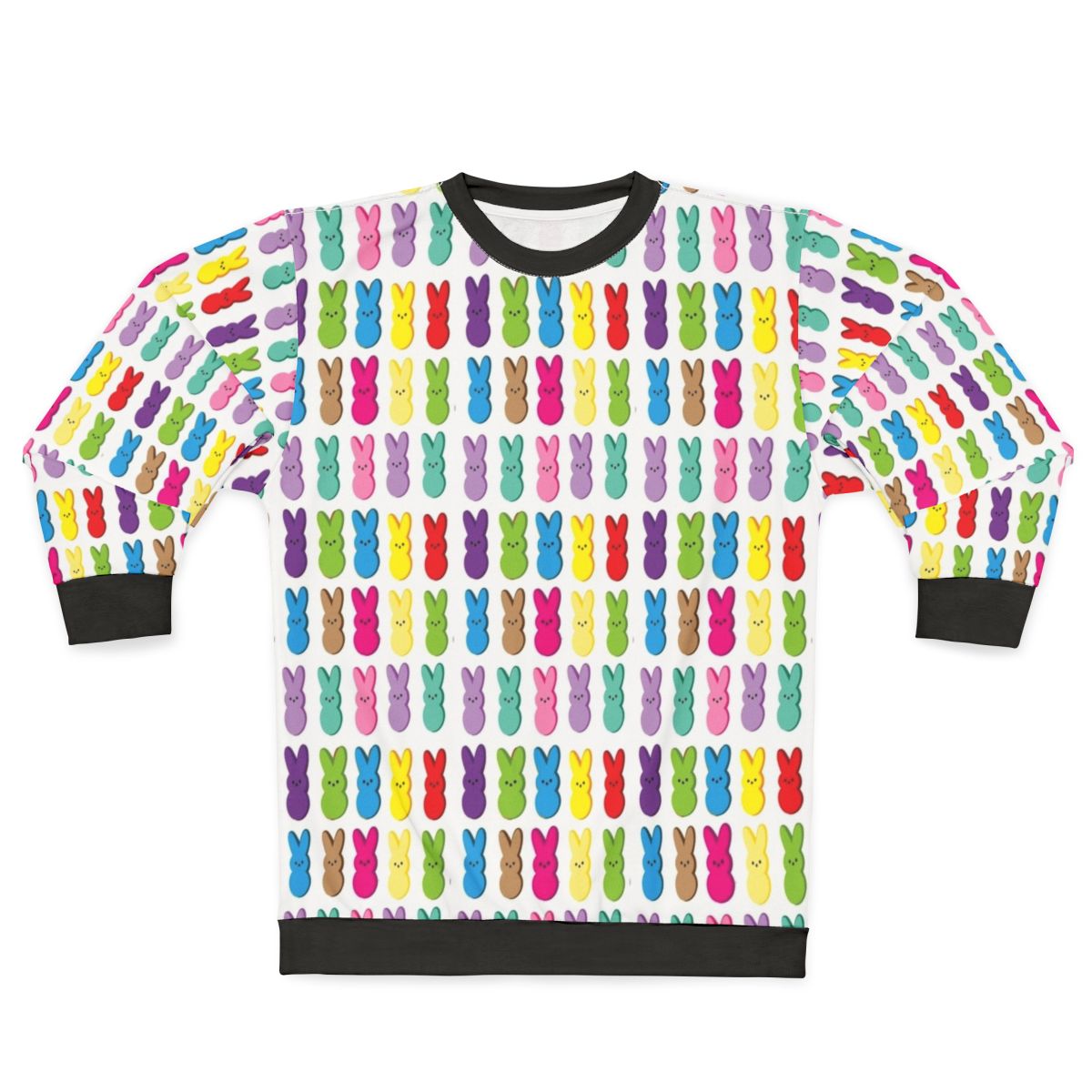Colorful Easter Bunnies and Rabbits Sweatshirt