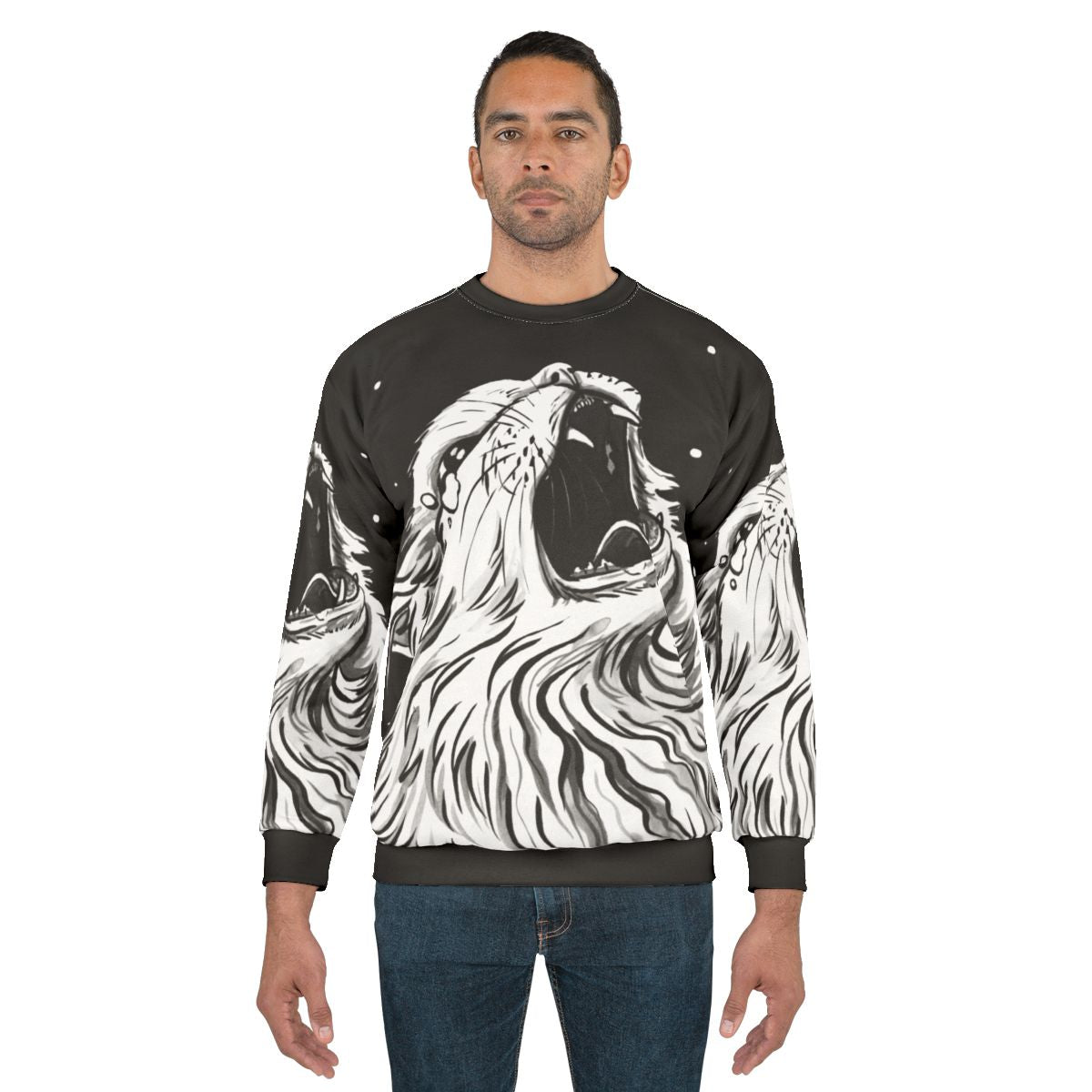 Screaming Thurston the Meme Cat Sweatshirt