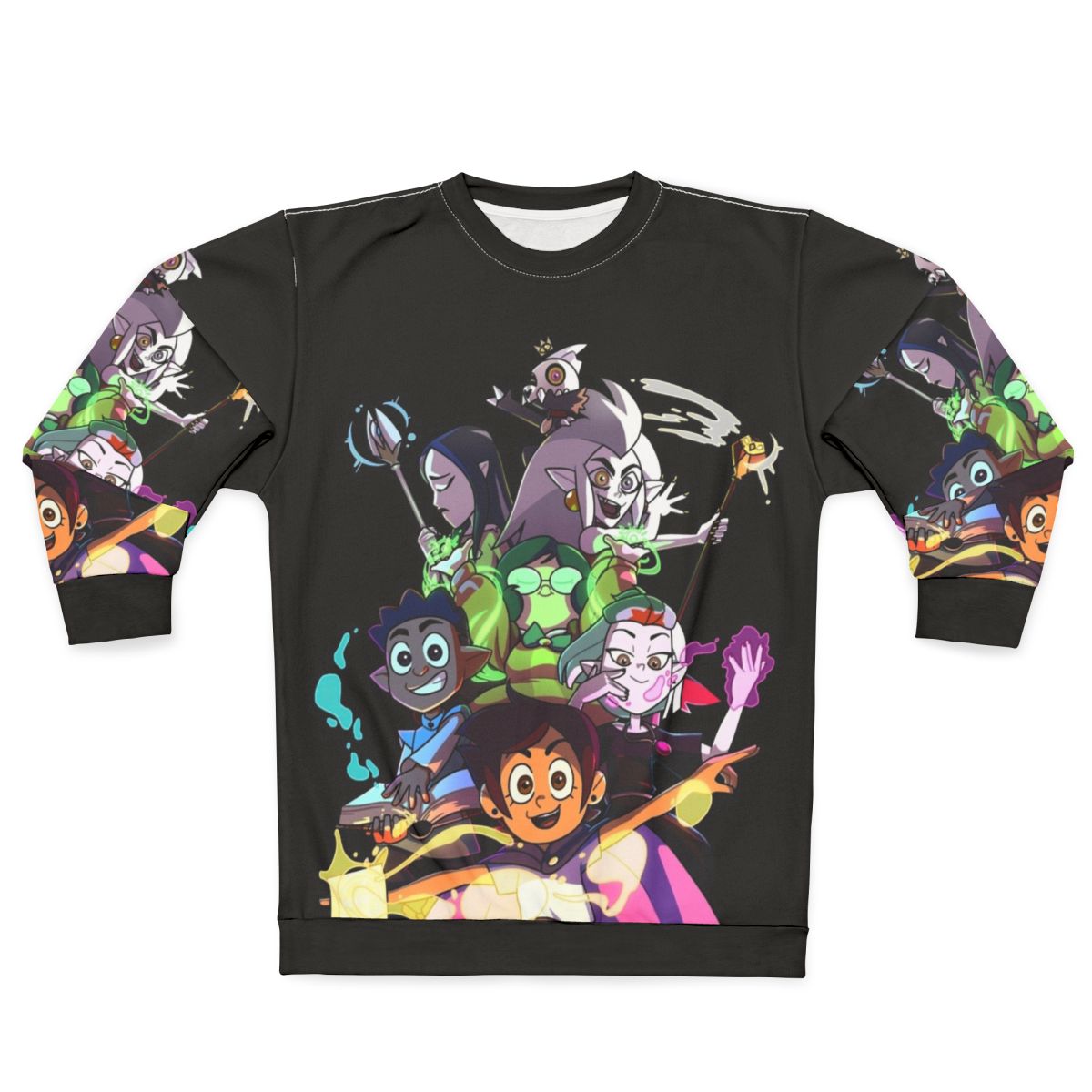 Colours of Magic Version 2 The Owl House Sweatshirt featuring magical designs