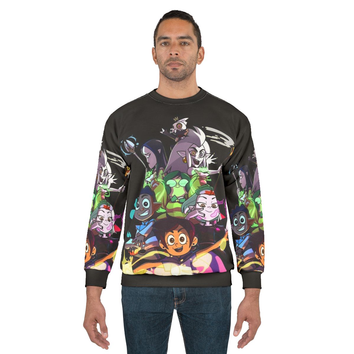 Colours of Magic Version 2 The Owl House Sweatshirt featuring magical designs