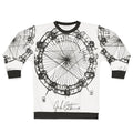 Coltrane Chord Changes Mandala Dark Design Sweatshirt