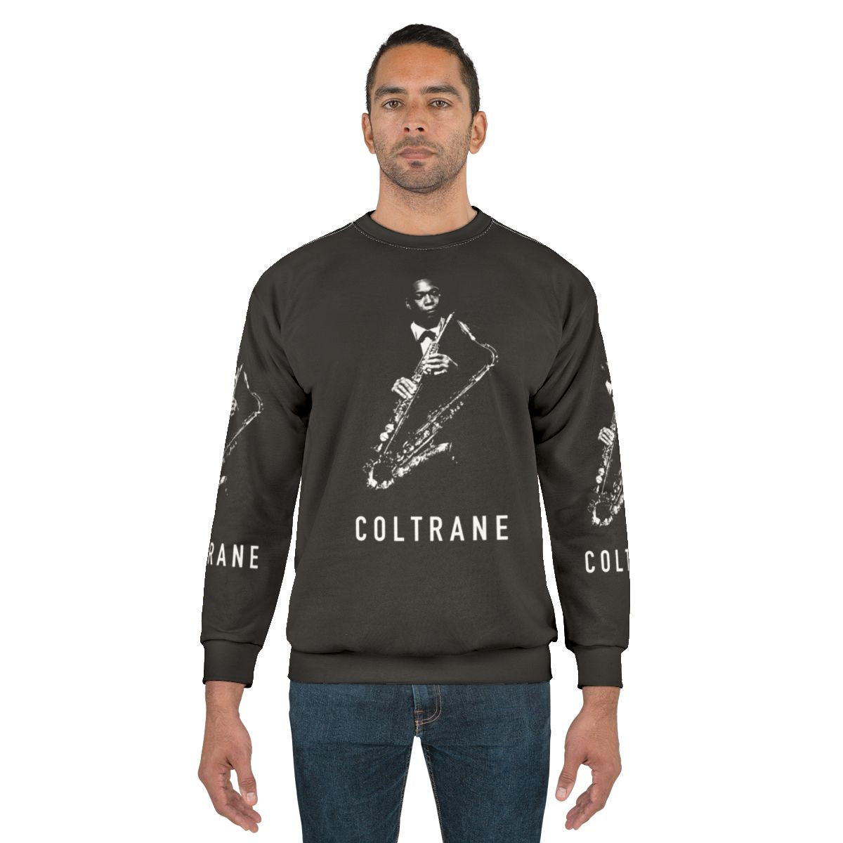 John Coltrane Saxophone Sweatshirt