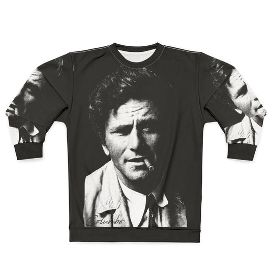 Columbo Portrait Sweatshirt featuring Peter Falk
