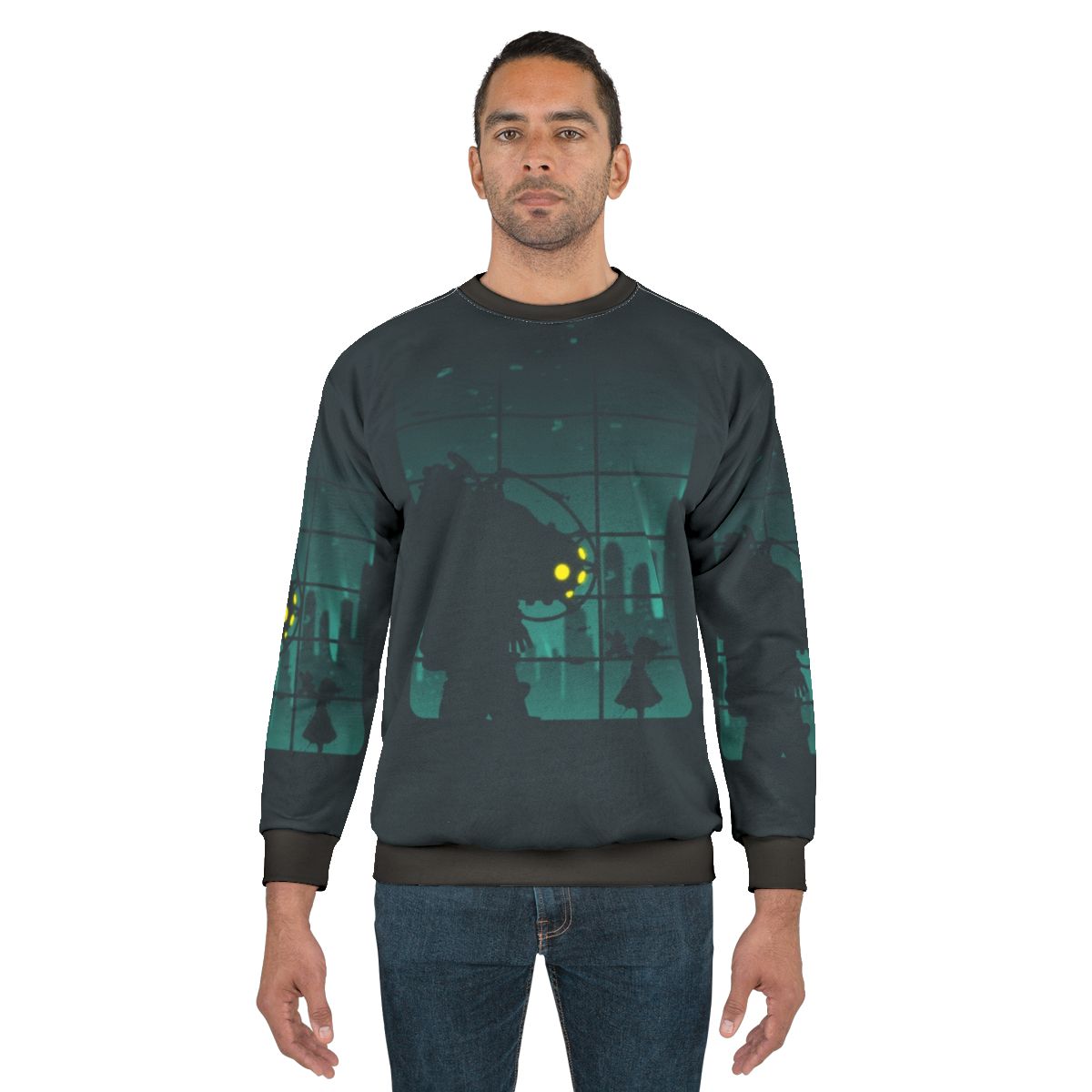 Bioshock Mr.Bubbles Big Daddy Gaming Sweatshirt