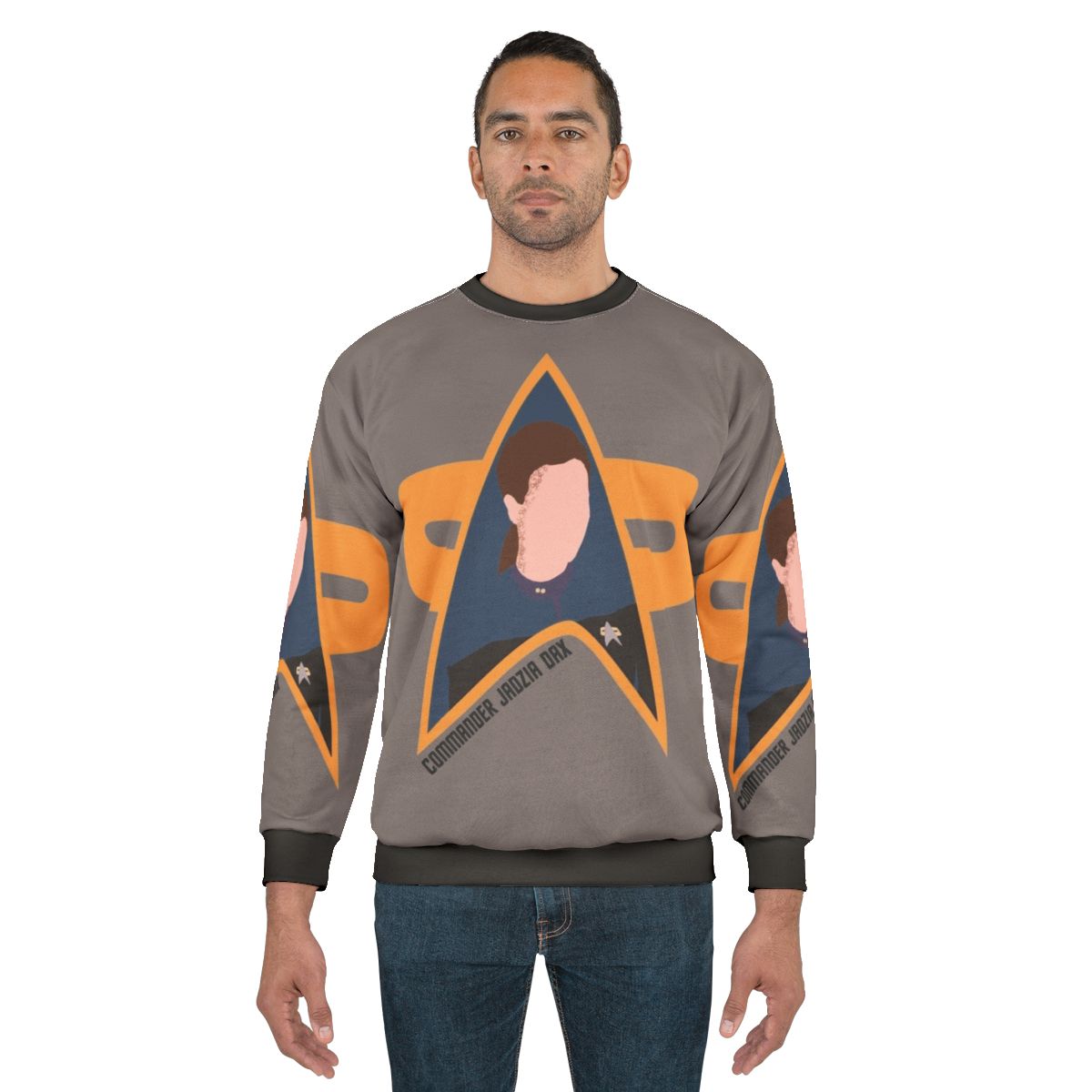 Commander Jadzia Dax from Star Trek DS9 on a sweatshirt