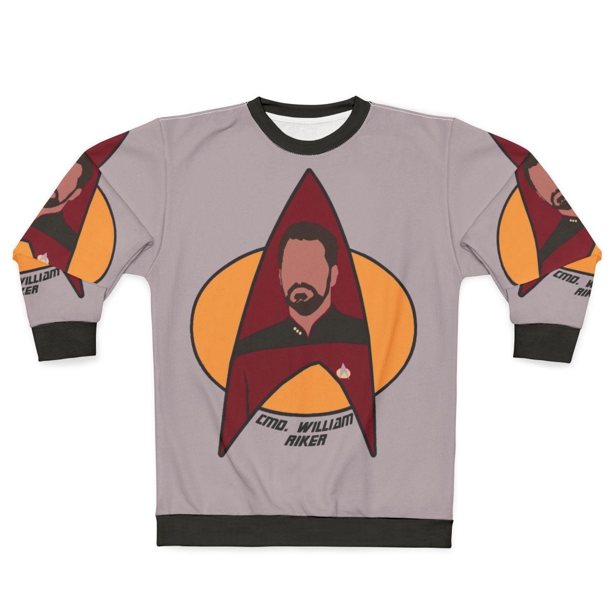 Commander Riker Star Trek TNG Sweatshirt