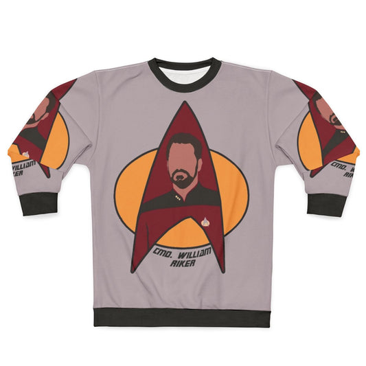 Commander Riker Star Trek TNG Sweatshirt