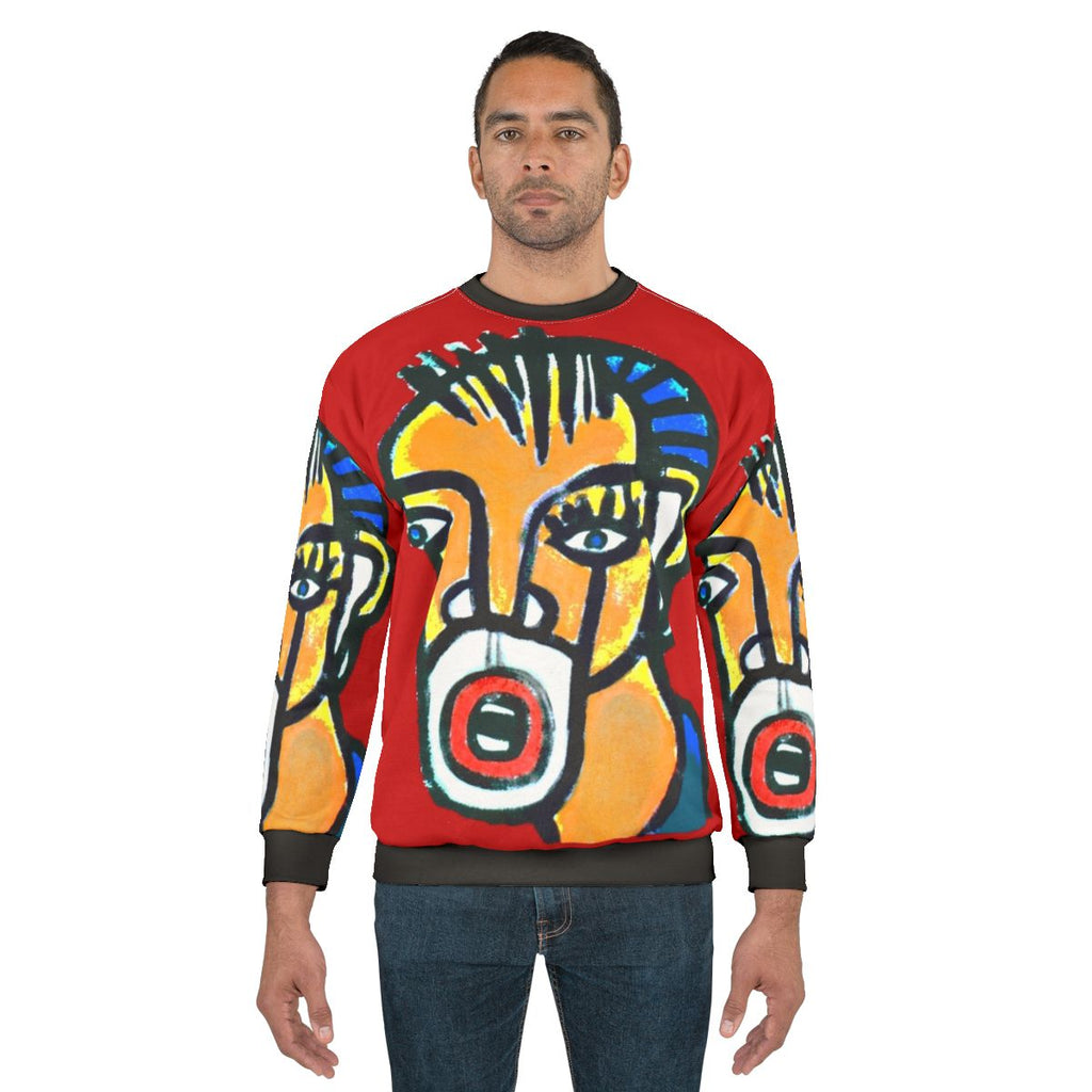 Common Man Sweatshirt featuring urban streetwear design