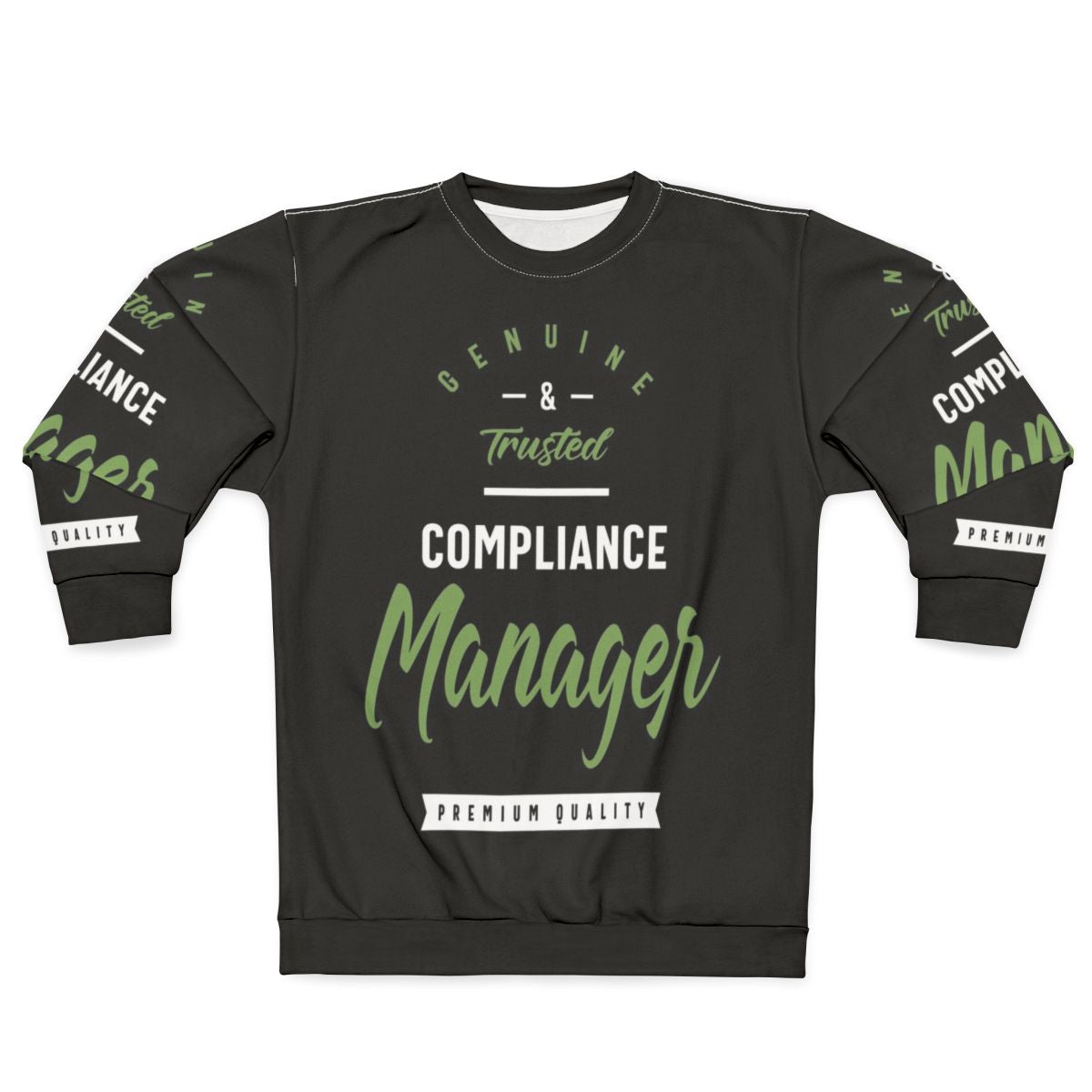 Compliance Manager Sweatshirt with focus keyword