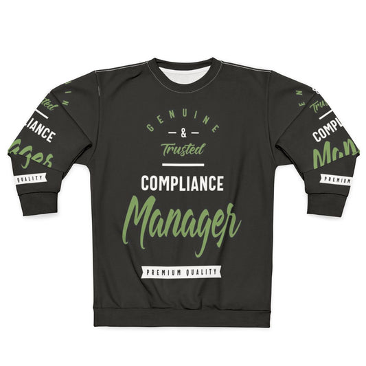 Compliance Manager Sweatshirt with focus keyword