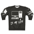 Computer Science Sweatshirt with "Computer is My Life" Design