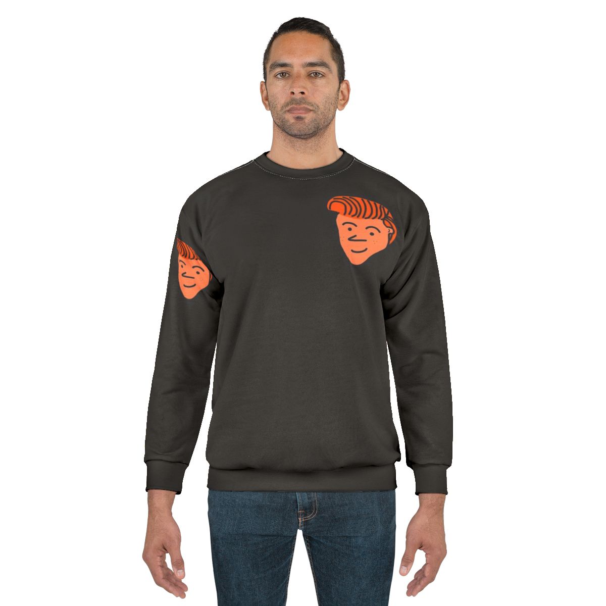 Conan O'Brien cartoon design funny sweatshirt