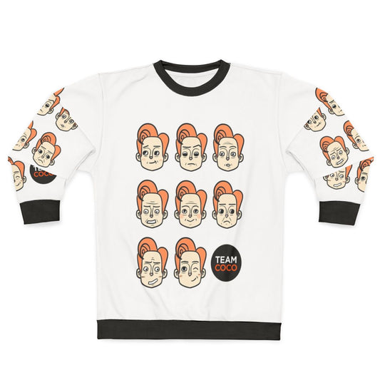 Conan Obrien Heads Graphic Sweatshirt
