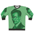 Conan O'Brien portrait sweatshirt in green