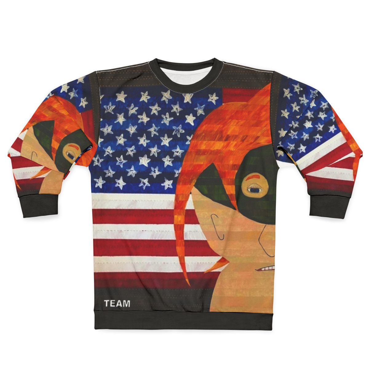 Conan O'Brien superhero sweatshirt