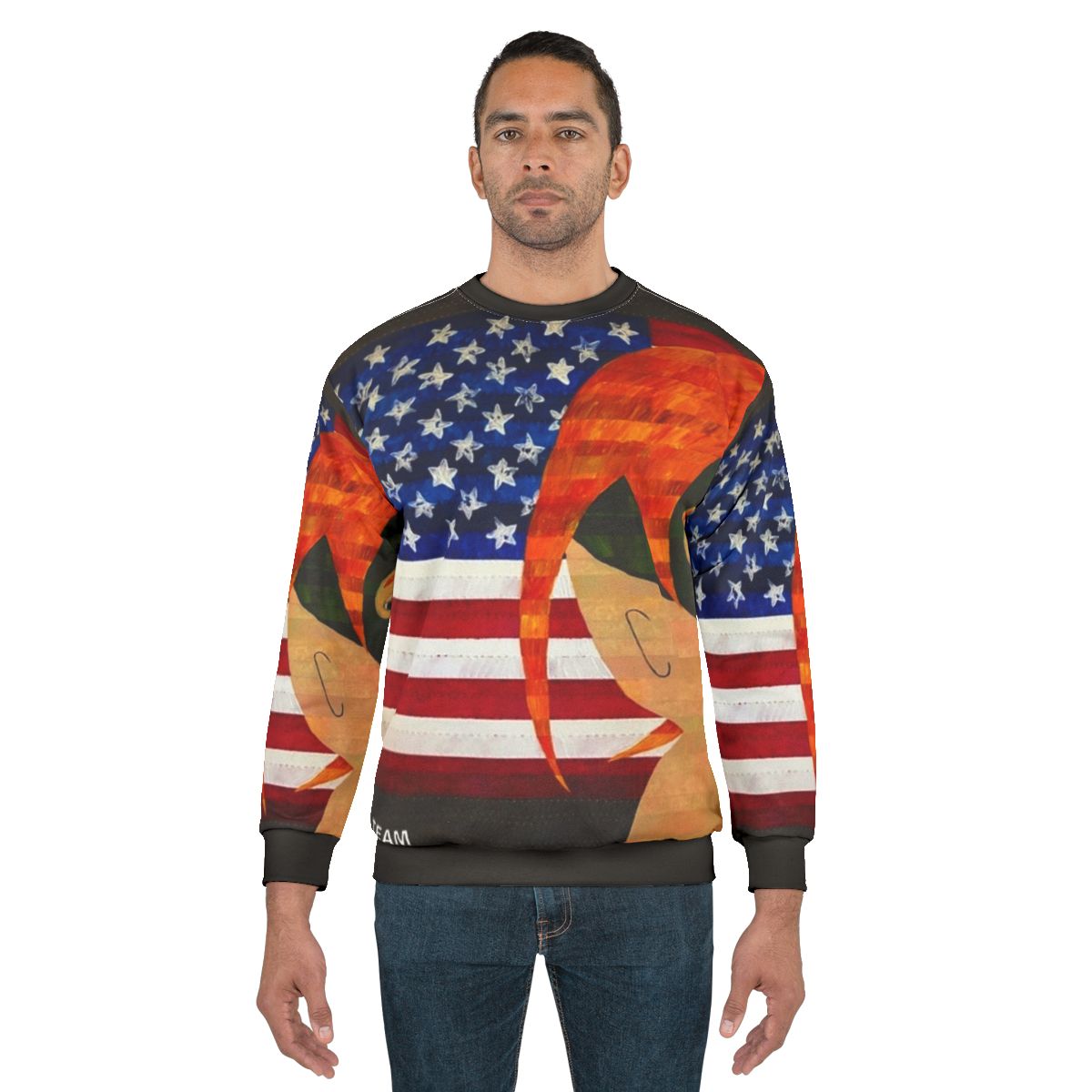 Conan O'Brien superhero sweatshirt